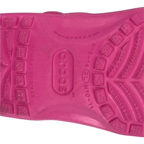 NWT CROCS Pink Slip On Shoes Size XL (12-14) Women's - Picture 7 of 8